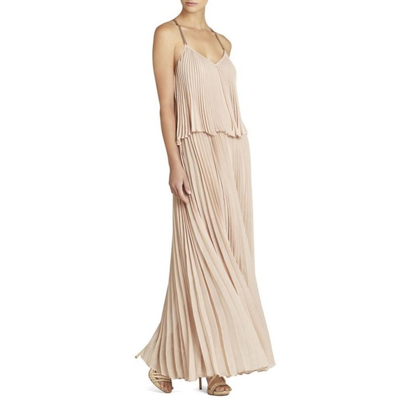 Parfait (Beige) Joelle Tiered Pleated NEW - Picture 2 of 3